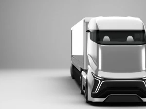 Generic Future Truck EV 3D Model
