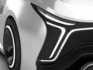 Generic Future Truck EV 3D Model