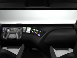 Generic Future Truck EV Model 3D