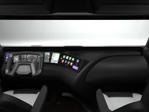 Generic Future Truck EV 3D Model