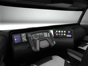 Generic Future Truck EV 3D Model