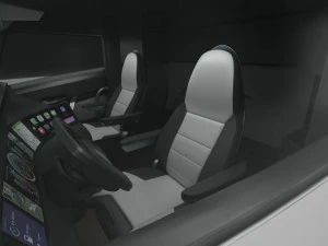 Generic Future Truck EV 3D Model