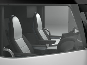 Generic Future Truck EV Model 3D