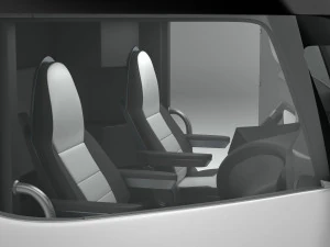 Generic Future Truck EV 3D Model