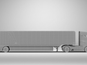 Generic Future Truck EV Model 3D