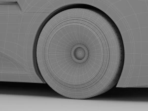 Generic Future Truck EV 3D Model
