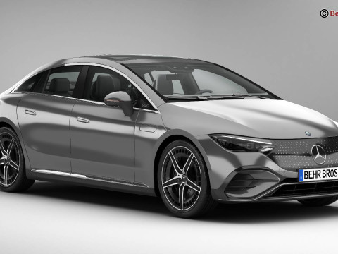 Mercedes EQE 2023 Model 3D