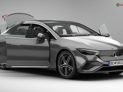 Mercedes EQE 2023 Model 3D