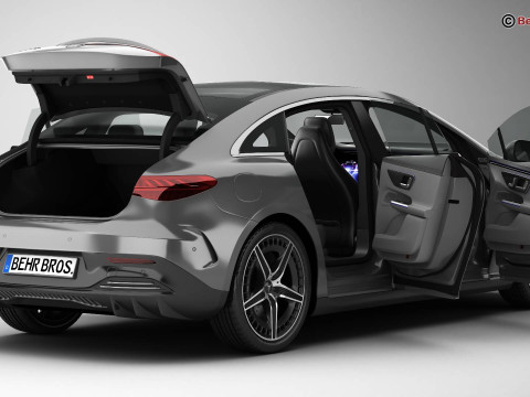Mercedes EQE 2023 Model 3D