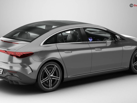 Mercedes EQE 2023 Model 3D
