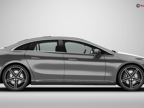 Mercedes EQE 2023 Model 3D