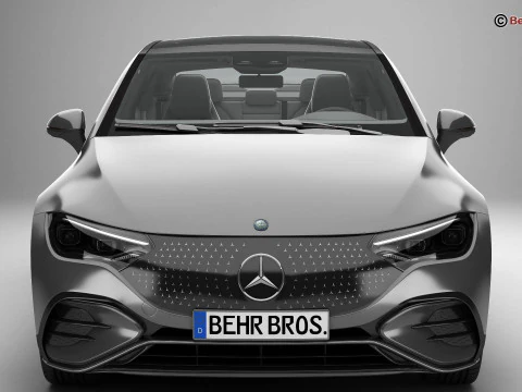 Mercedes EQE 2023 3D Model