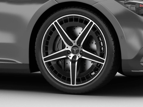 Mercedes EQE 2023 Model 3D