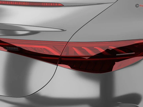 Mercedes EQE 2023 3D Model