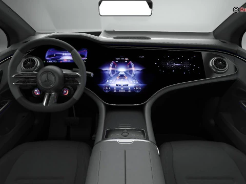 Mercedes EQE 2023 3D Model