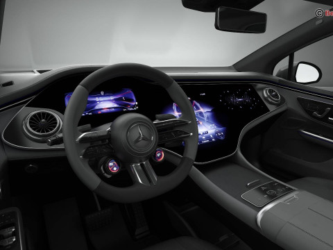 Mercedes EQE 2023 Model 3D