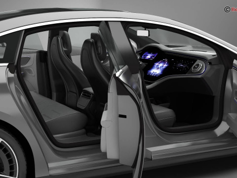 Mercedes EQE 2023 Model 3D