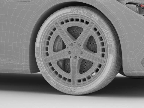 Mercedes EQE 2023 3D Model