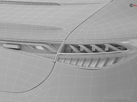 Mercedes EQE 2023 Model 3D