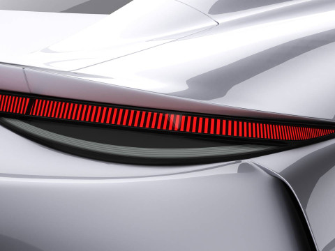 Generic Future EV Sportcoupe 3D Model