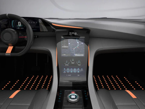 Generic Future EV Sportcoupe 3D Model