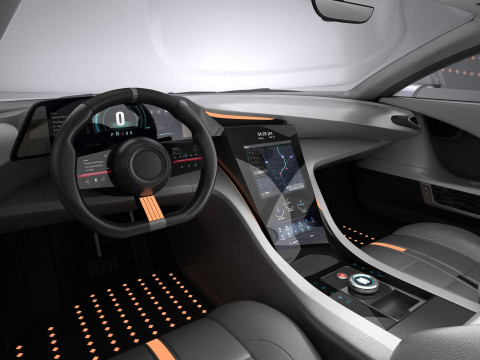 Generic Future EV Sportcoupe 3D Model