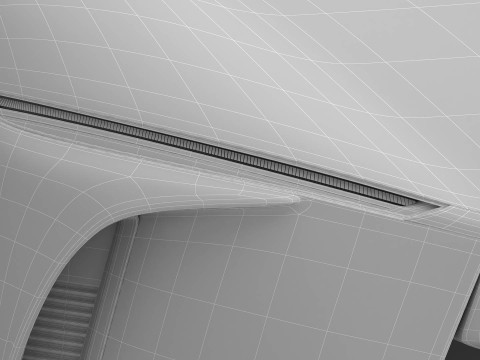 Generic Future EV Sportcoupe 3D Model