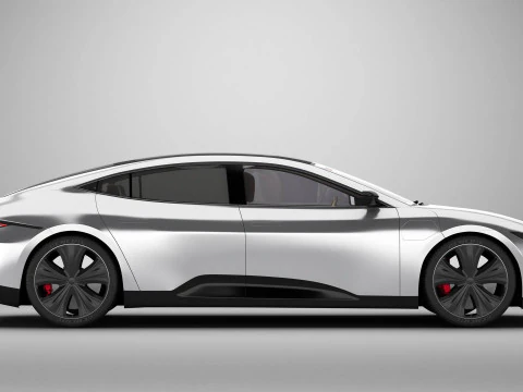 Berlina moderna generica Modello 3D