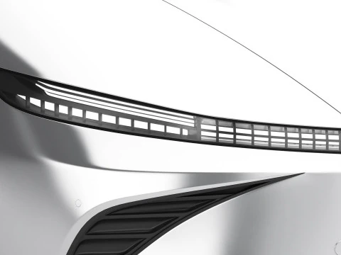 Berlina moderna generica Modello 3D