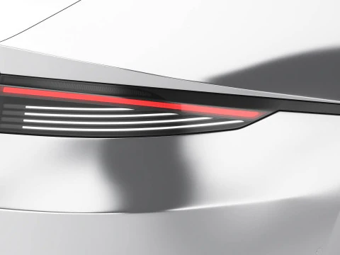 Berlina moderna generica Modello 3D