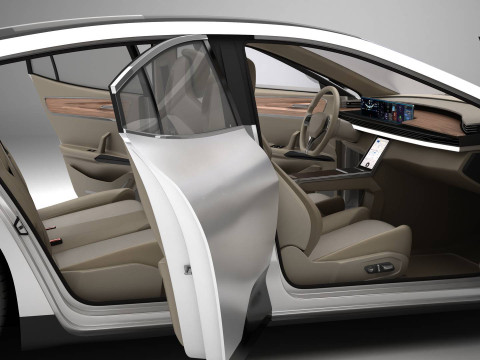 Generic Modern Sedan Modelo 3D