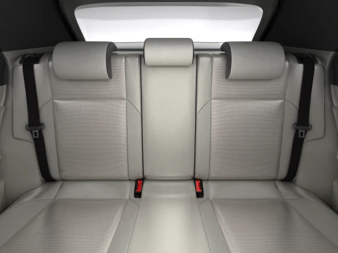 Generic Modern Compact Car 3D Model