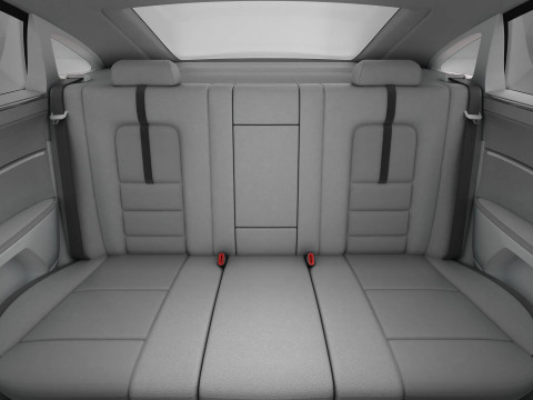 Generic Modern Coupe 3D Model
