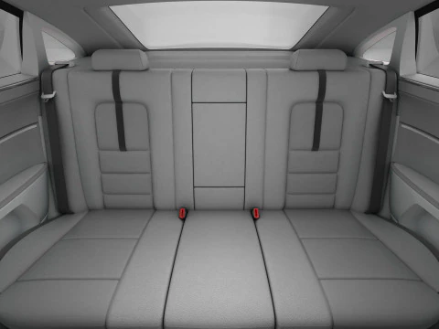 Coup&eacute; moderna generica Modello 3D