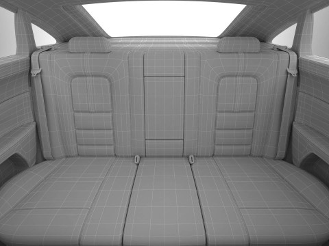 Generic Modern Coupe 3D Model