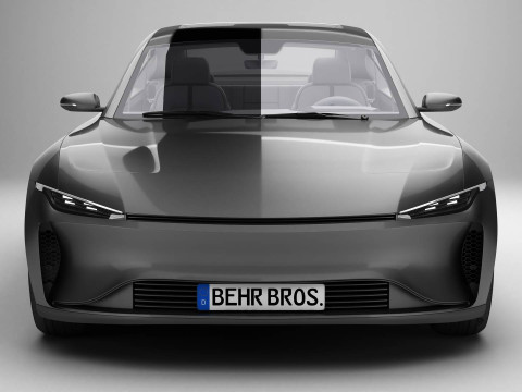 Generic Modern Coupe 3D Model