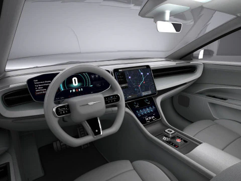 Coup&eacute; moderna generica Modello 3D