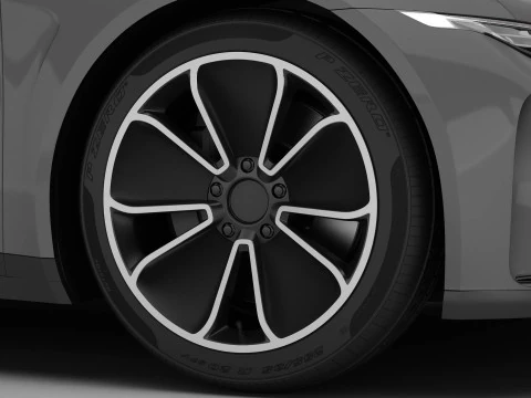 Coup&eacute; moderna generica Modello 3D