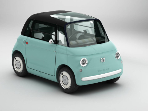 Fiat Topolino 2024 3D 模型