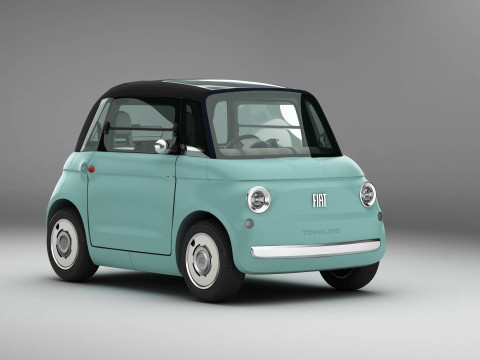 Fiat Topolino 2024 3D 模型