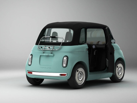 Fiat Topolino 2024 3D 模型
