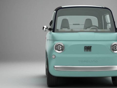 Fiat Topolino 2024 3D 模型