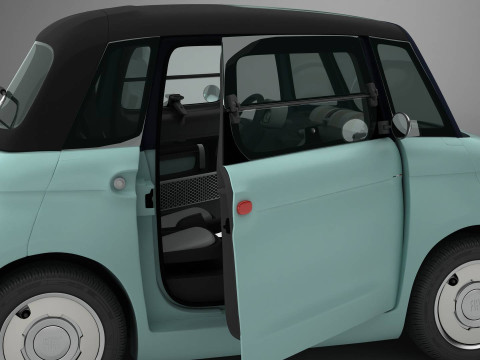 Fiat Topolino 2024 3D 模型