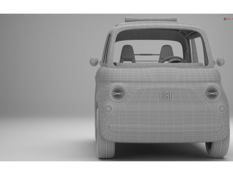 Fiat Topolino Dolcevita 2024 3D 模型
