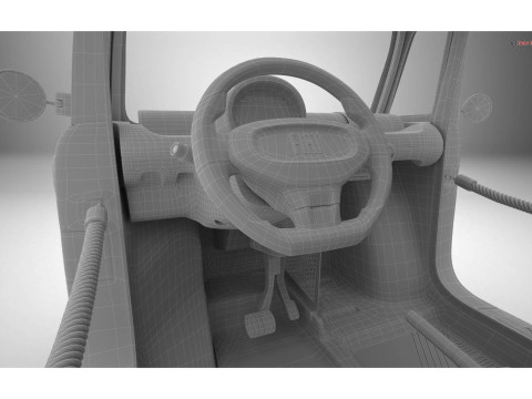 Fiat Topolino Dolcevita 2024 3D 模型