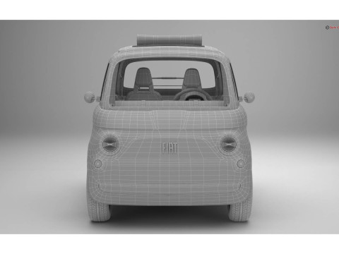 Fiat Topolino Dolcevita 2024 3D 模型
