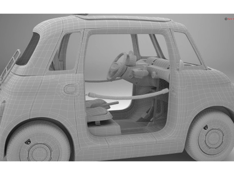 Fiat Topolino Dolcevita 2024 3D 模型