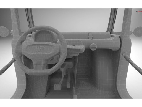 Fiat Topolino Dolcevita 2024 3D 模型