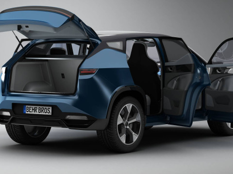 Generic Modern SUV Modelo 3D