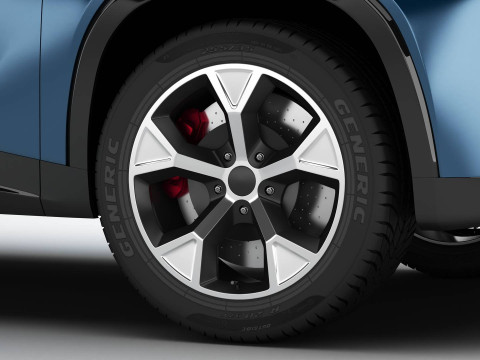 Generic Modern SUV Modelo 3D